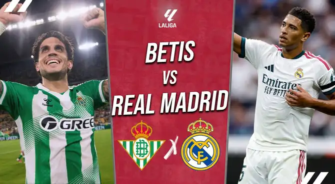 Real Madrid vs. Betis juegan EN VIVO y EN DIRECTO HOY por la fecha 4 de LaLiga EA Sports 2026-2027.