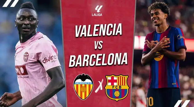 Barcelona vs. Valencia EN VIVO por LaLiga: cuándo juegan, hora, canal y pronóstico Barcelona vs. Valencia EN VIVO por LaLiga: cuándo juegan, hora, canal y pronóstico