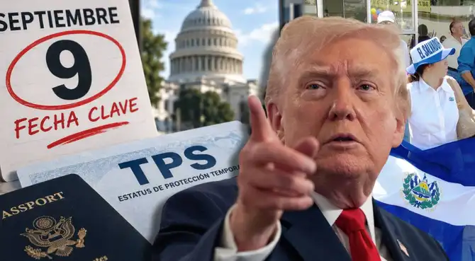 El TPS para salvadoreños llega a su fin este miércoles. El TPS para salvadoreños llega a su fin este miércoles.