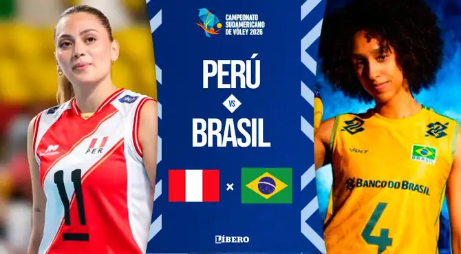 Perú vs Brasil EN VIVO: horario y canal de TV por el Campeonato Sudamericano de Vóley Perú vs Brasil EN VIVO: horario y canal de TV por el Campeonato Sudamericano de Vóley