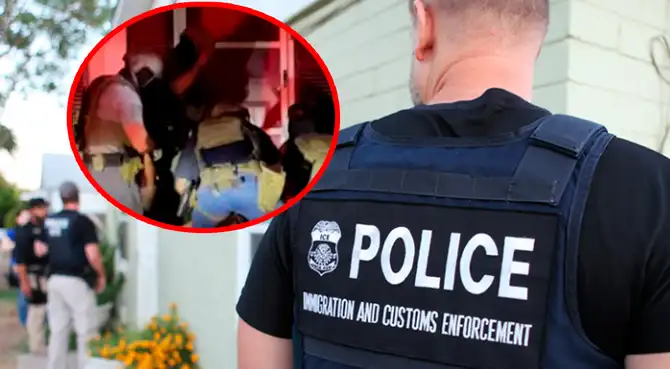 EE. UU.: agentes del ICE se enfrentan a manifestantes en esta zona de Maryland. EE. UU.: agentes del ICE se enfrentan a manifestantes en esta zona de Maryland.