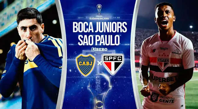 Boca Juniors vs Sao Paulo EN VIVO: hora, canal y alineaciones por la Copa Sudamericana 2026 Boca Juniors vs Sao Paulo EN VIVO: hora, canal y alineaciones por la Copa Sudamericana 2026