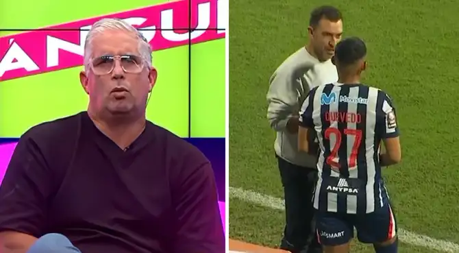 Diego Rebagliati sobre regreso de Kevin Quevedo a Alianza Lima. Foto: composición Líbero/Movistar Deportes/L1 Max