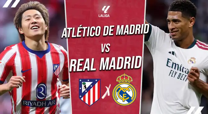 Real Madrid vs. Atlético Madrid juegan este domingo por la fecha 7 de LaLiga EA Sports 2026-2027.