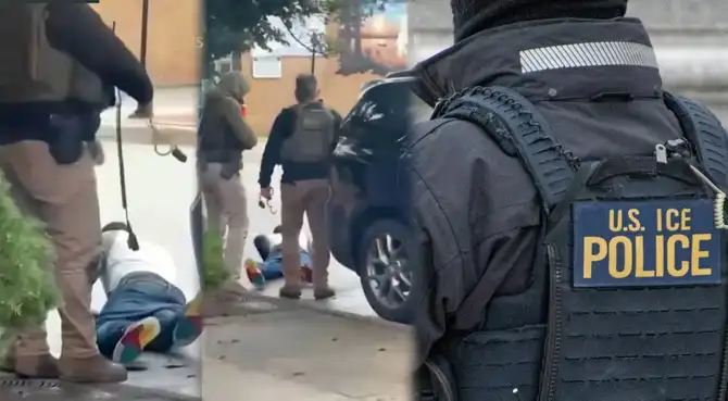 Un hombre resultó herido luego de que agentes de ICE lo detuvieran por error. Un hombre resultó herido luego de que agentes de ICE lo detuvieran por error.