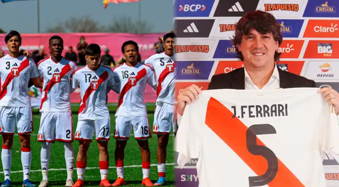 Jean Ferrari respaldó a la selección sub 20 tras derrota ante Argentina. Foto: composición Líbero/Bicolor Jean Ferrari respaldó a la selección sub 20 tras derrota ante Argentina. Foto: composición Líbero/Bicolor