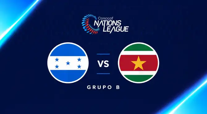 Honduras se enfrenta a Surinam por la Concacaf Nations League