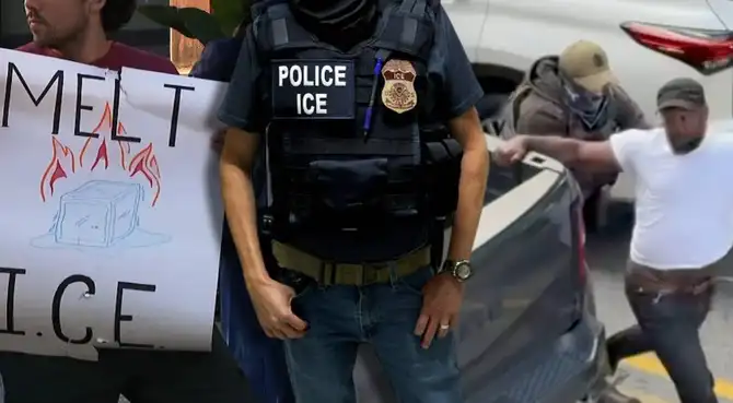 Activistas acusan a ICE de realizar arrestos masivos en New Bedford.