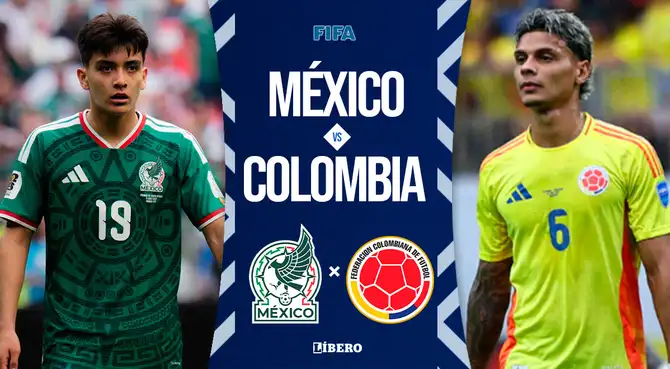 México vs, Colombia juegan este sábado en Baltimore por un partido amistoso de fecha FIFA.