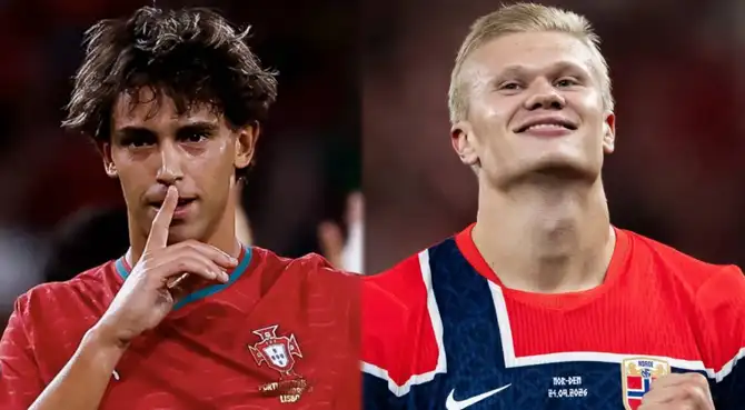 Portugal vs Noruega por la Nations League.