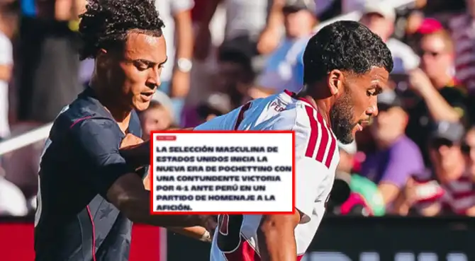 La reacción de la prensa de Estados Unidos a la victoria ante Perú: "Un homenaje a la afición"