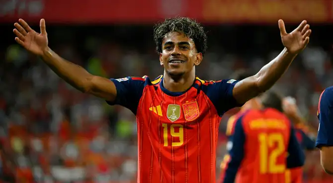 ¡Pleno de victorias! España aplastó 4-1 a Croacia con doblete de Lamine Yamal