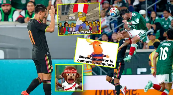Perú empató 1-1 ante México y las redes sociales rápidamente se llenaron de singulares memes tras el resultado.