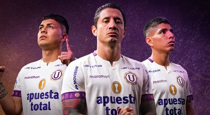 Universitario presentó camiseta en homenaje al Señor de los Milagros
