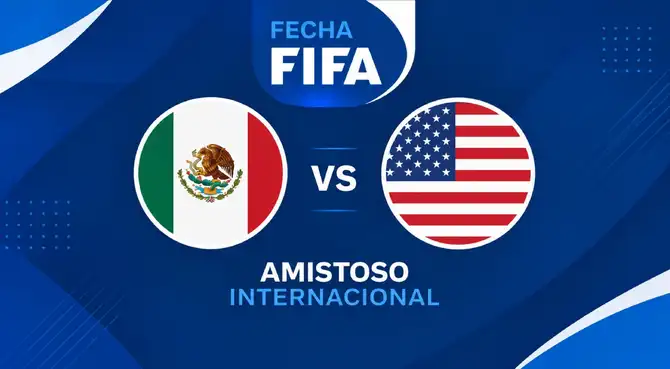 México se enfrenta a Estados Unidos en amistoso internacional