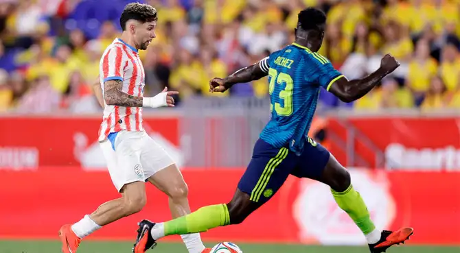 Colombia vs. Paraguay juegan EN VIVO HOY por un partido amistoso internacional de fecha FIFA.