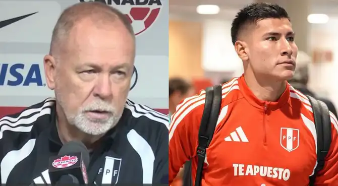 Mano Menezes dio fuerte comentario sobre Diego Romero tras debut con la selección peruana ante Canadá