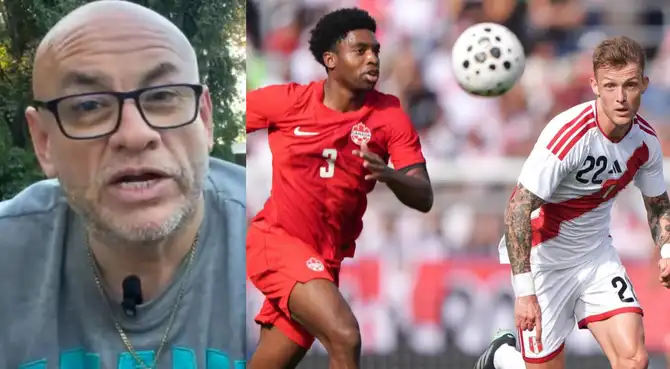 Mr. Peet arremetió contra Oliver Sonne por su rendimiento en el Perú vs Canadá Mr. Peet arremetió contra Oliver Sonne por su rendimiento en el Perú vs Canadá