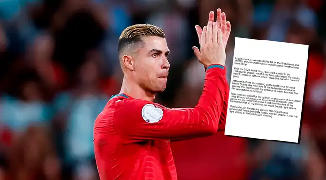 Cristiano Ronaldo reveló la verdad sobre polémica con Jorge Jesus: "Faltó a su palabra"
