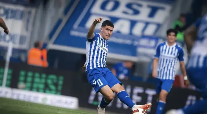Felipe Chávez brindó asistencia en la goleada del Magdeburgo