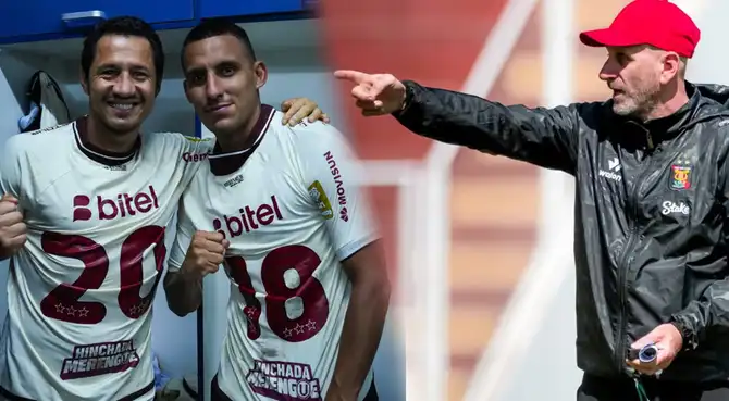 DT de Melgar tuvo fuerte comentario sobre Alex Valera y Gianluca Lapadula
