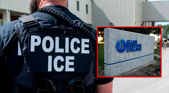 DHS niega que los agentes del ICE hayan arrestado a hombre en universidad de California.