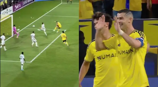 Cristiano Ronaldo anotó su gol 981 al marcar el 2-0 de Al-Nassr sobre Neftchi