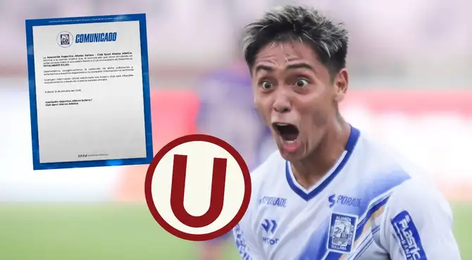 Alianza Atlético y su rotundo comunicado sobre el partido ante Universitario de Deportes Alianza Atlético y su rotundo comunicado sobre el partido ante Universitario de Deportes