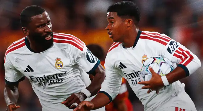 Real Madrid venció 4-3 a la Roma por la fase liga de la Champions League 2026-27.