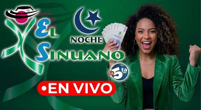 Revisa los resultados del Sorteo Sinuano Noche de HOY, jueves 15 de octubre de 2026.