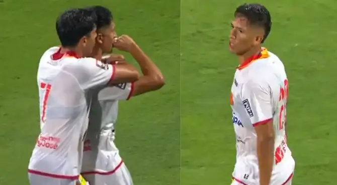 Aldair Vásquez anotó el 1-1 de Atlético Grau sobre Alianza Lima