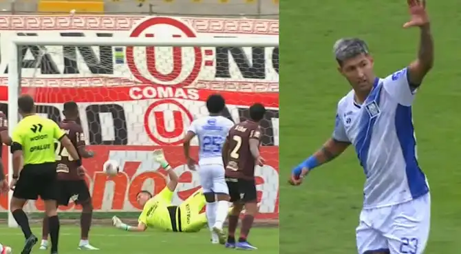 Elián Múñoz marcó el 3-1 de Alianza Atlético sobre Universitario