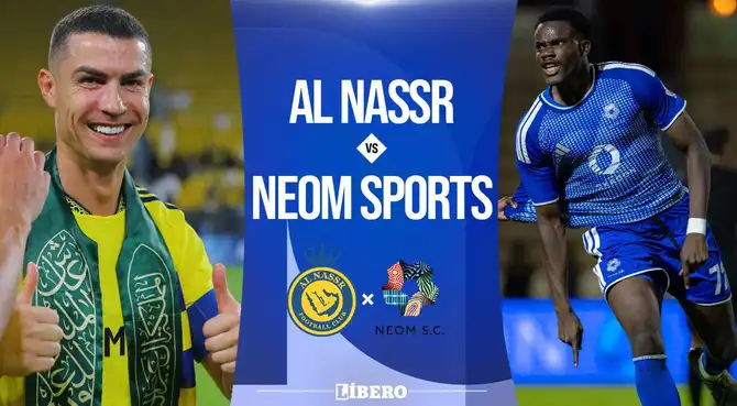 Al Nassr y Neom Sports juegan este martes por la fecha 10 de la Liga Profesional Saudí.