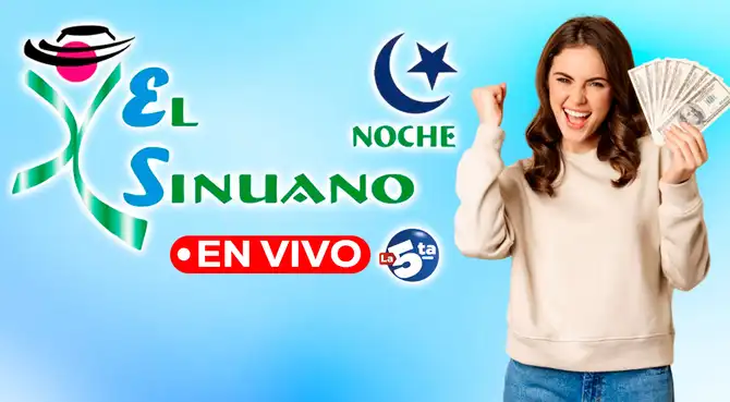 Conoce los resultados del último sorteo Sinuano Noche de HOY, jueves 22 de octubre de 2026. Conoce los resultados del último sorteo Sinuano Noche de HOY, jueves 22 de octubre de 2026.
