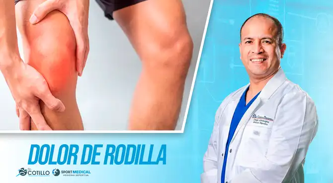 Dolor de rodilla por procesión