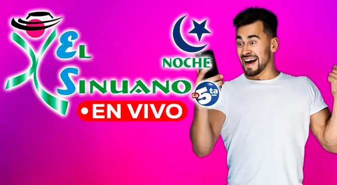 Resultados del sorteo Sinuano Noche de HOY, domingo 25 de octubre de 2026.