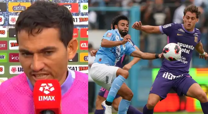 Jairo Vélez lanzó fuerte comentario contra el arbitraje del Sporting Cristal vs Alianza Lima Jairo Vélez lanzó fuerte comentario contra el arbitraje del Sporting Cristal vs Alianza Lima