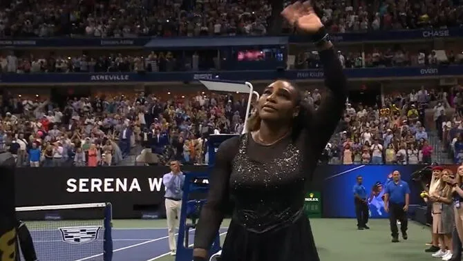 Serena Williams tuvo emotiva despedida tras retirarse del Tenis
