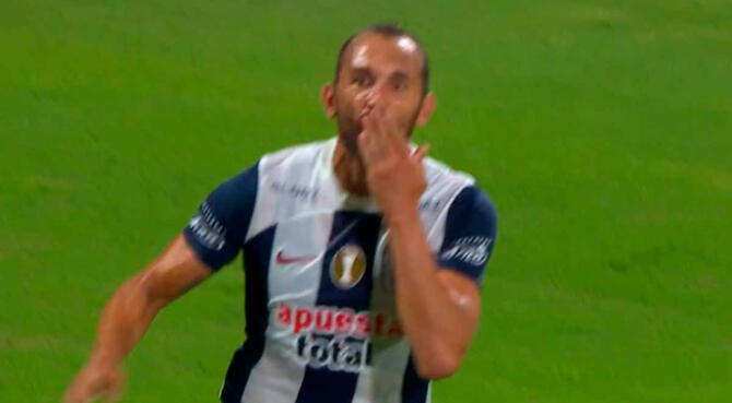 Hernán Barcos anotó su segundo gol con Alianza en la temporada