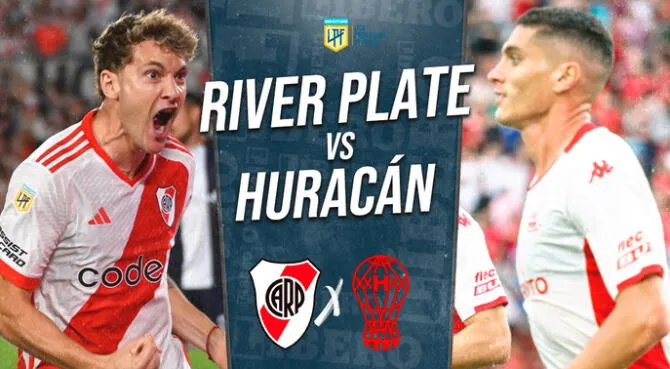 River Plate vs. Huracán EN VIVO: cuándo juegan, hora y qué canal transmite