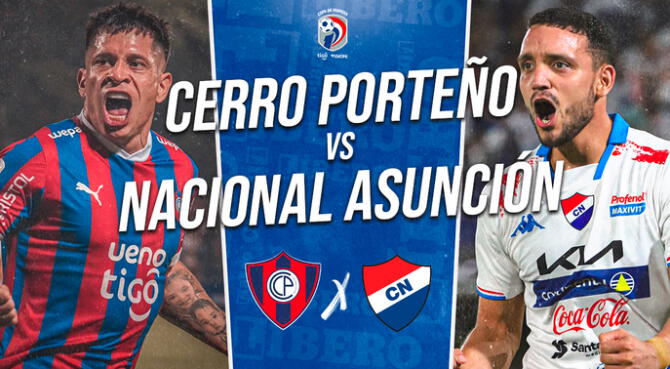 Cerro Porteño y Nacional Asunción jugarán en el Estadio La Nueva Olla.