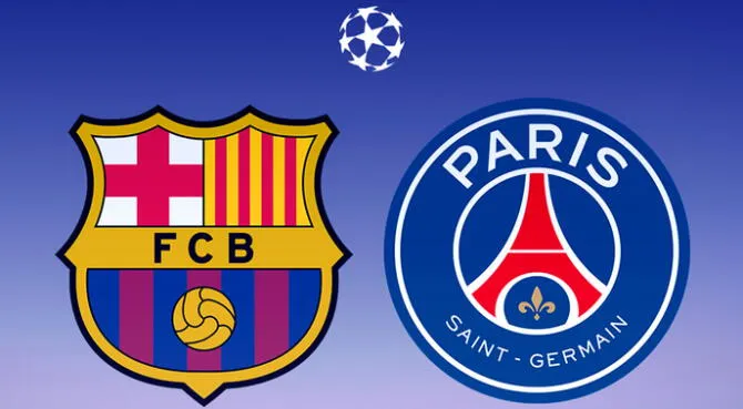 Barcelona y PSG, uno de ellos será semifinalista de Champions League.
