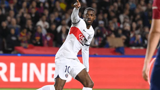 Dembélé marcó un gol a su exequipo y lo eliminó de la Champions League.