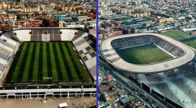 El estadio de Alianza Lima fue inaugurado en 1974.