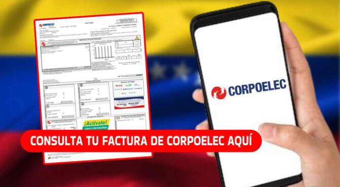 Corpoelec habilitó que los ciudadanos puedan consultar su factura en línea.