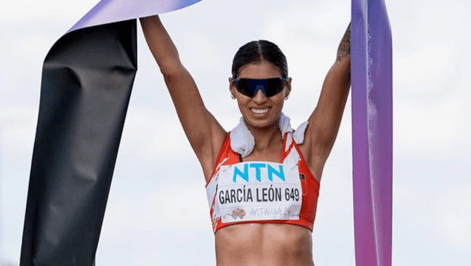 Kimberly García ganó la medalla de oro en la prueba de 20 km del Mundial en Turquía