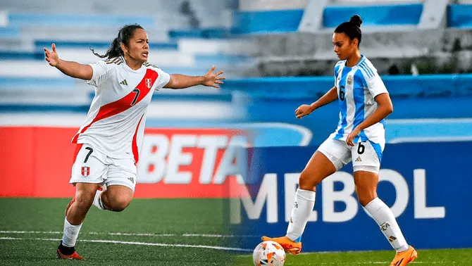 Perú y Argentina juegan en el Estadio Modelo Alberto Spencer. Foto: Composición Líbero/Perú/Argentino