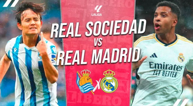 Real Madrid vs Real Sociedad EN VIVO: a qué hora juegan, pronóstico y dónde ver