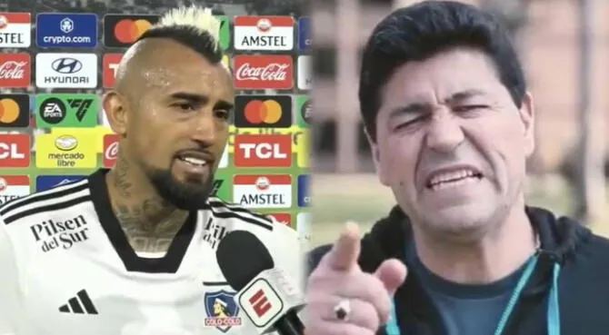 Arturo Vidal criticó a Alianza Lima y Sergio Ibarra salió en su defensa.
