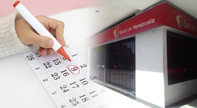 CALENDARIO de todos los lunes bancarios en Venezuela para MAYO 2024.